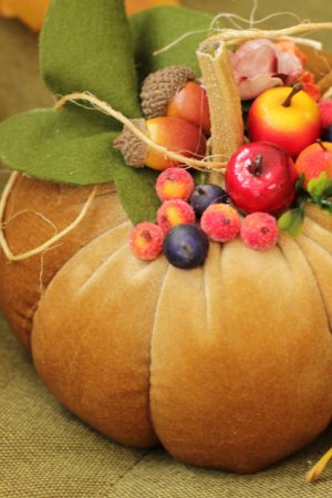 Работа Гарбузик текстильный "Щедрая осень"