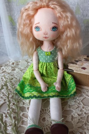 Работа Текстильная куколка 