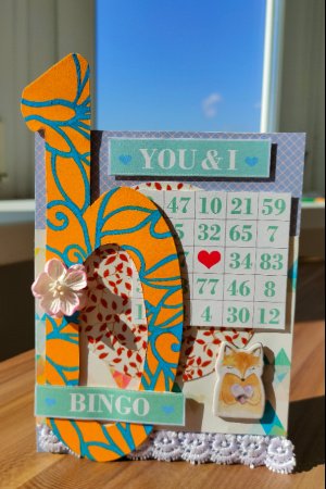 Работа Открытка "Бинго"