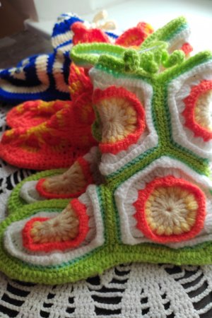 Работа Тапочки- сапожки