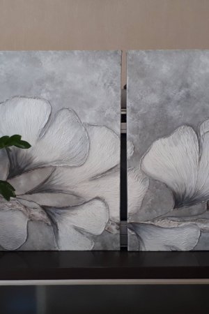 Работа Картина "Гинкго Билоба"