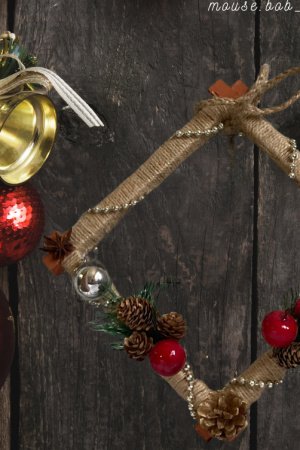 Работа веночек на дверь