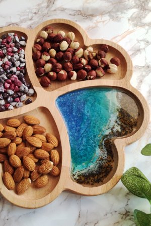 Робота Менажница Серце з морем