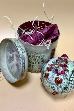 Робота Купити Ялинкова іграшка куля зі стразами  Swarovski 