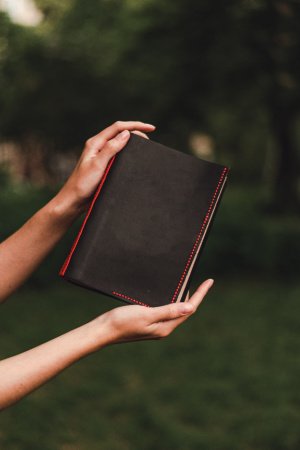 Робота Крафтовий блокнот з натуральної шкіри