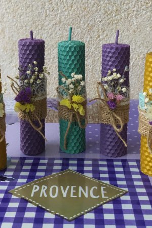 Робота Свічки з натуральної вощини