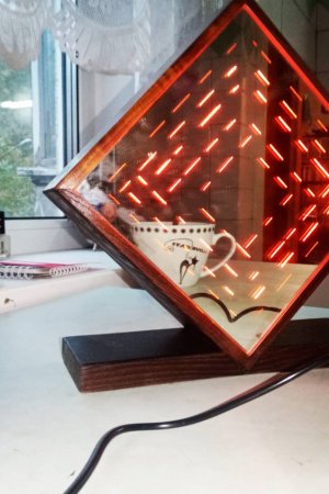 Работа Светильник ночник настольный