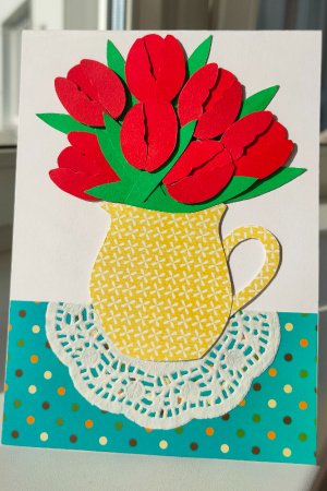 Робота Листівка "Тюльпани"