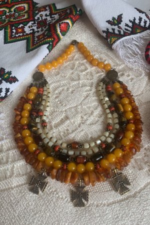 Робота Намисто "Осіннє""