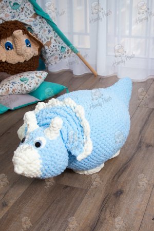 Робота М'яка іграшка Динозаврик Тріксі