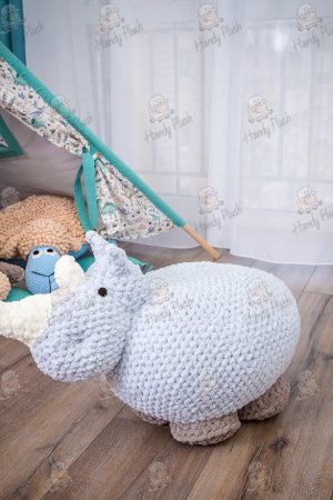 Робота М'яка іграшка Носоріг