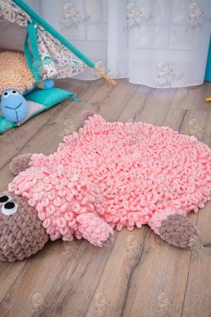 Робота М'яка іграшка Баранчик Свен Рожевий