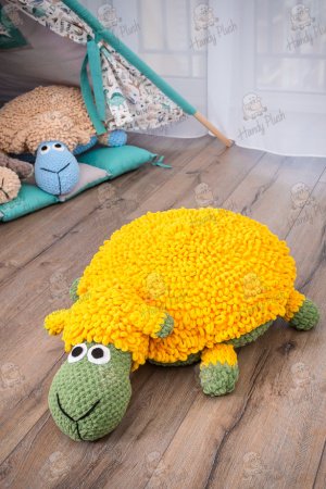 Робота М'яка іграшка Баранчик Свен Подушка Жовта