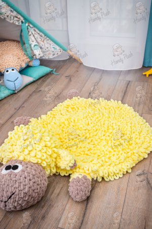 Робота М'яка іграшка Баранчик Свен Килимок Жовтий