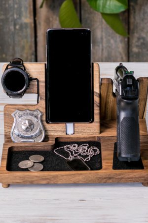 Робота Органайзер для телефона, годинника та пістолета "Police Galaxy"