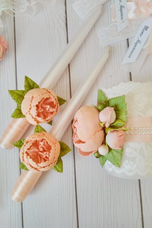 Робота НАБІР ВЕСІЛЬНИХ СВІЧОК 'СІМЕЙНИЙ ОСЕРЕДОК' АРТ. 7018