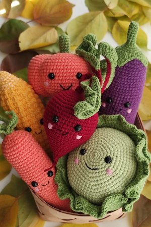 Работа набор овощей