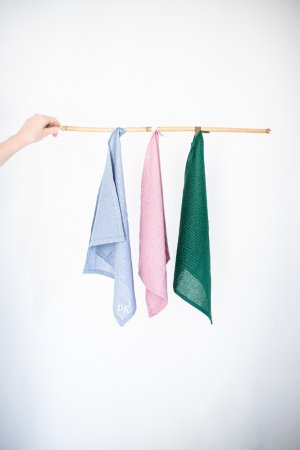 Робота Рушник з льону блакитний