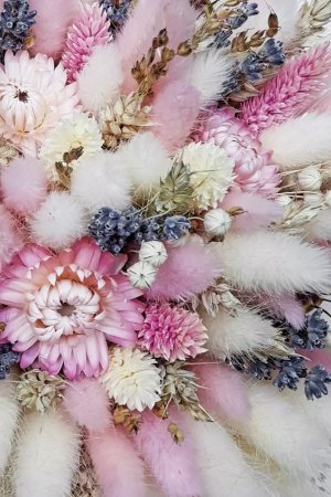 Работа Свадебный набор, букет невесты из сухоцветов, букет.