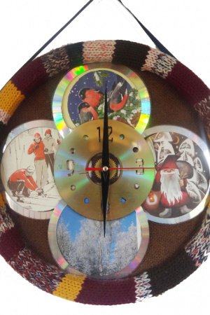 Робота Настінний годинник - фоторамка, для офісу та будинку 