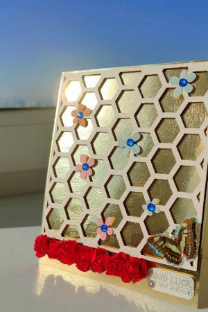 Работа Открытка "Good luck & best wishes"