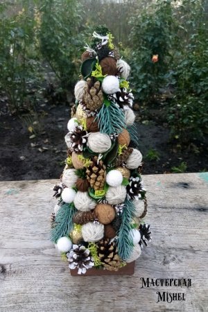 Работа Ёлочка. Ручная работа. 