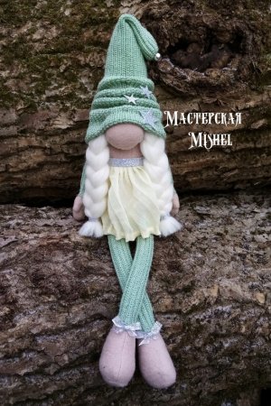 Работа Гном девочка в юбке