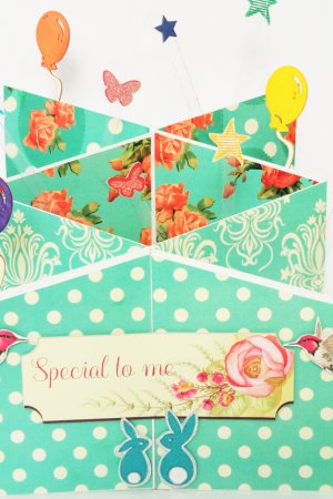 Робота Каскадна листівка "Спеціально для мене"