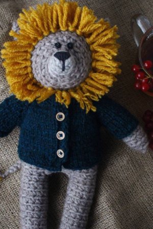 Робота Іграшка ручної роботи лев