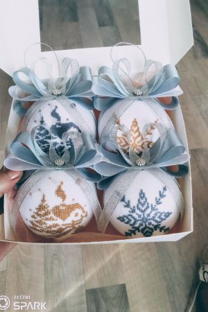 Работа Новогодний декор