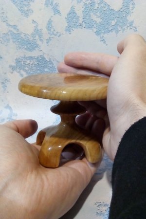 Робота Маленький стіл для ляльок іграшковий ручної роботи дерева 1