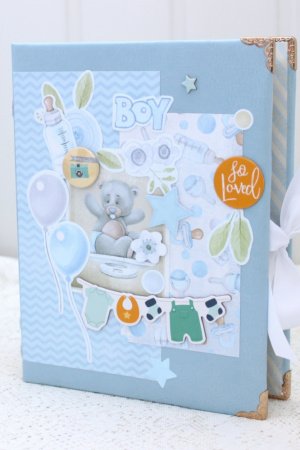 Работа Детский файловый фотоальбом для мальчика на заказ