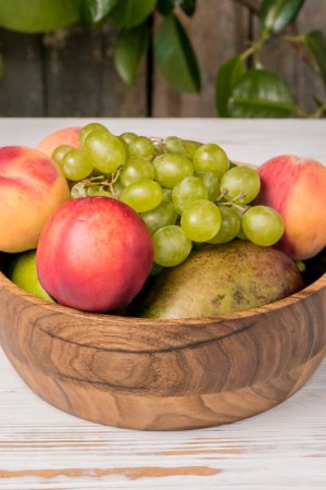 Робота Дерев'яна салатниця для подачі та приготування продуктів