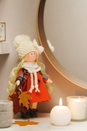 Робота Текстильна лялька Ліз 