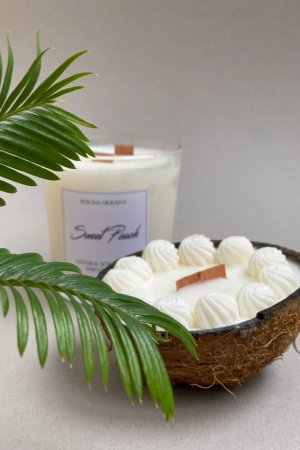 Работа Свеча в кокосе 120 г