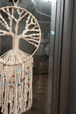 Робота Сімейне дерево . Макраме.