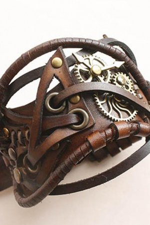 Робота шкіряний браслет 76