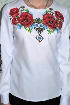 Робота Сорочка вишита бісером