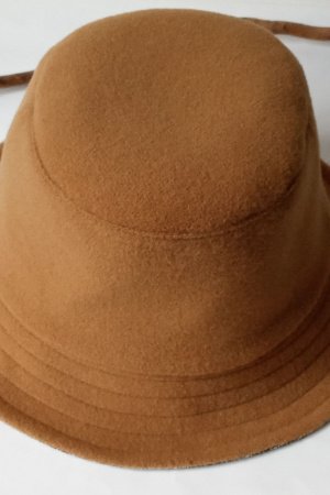 Работа Панама теплая шерстяная бежевая р.56-58