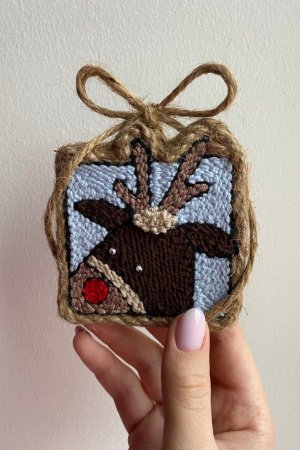 Работа Новогодние игрушки