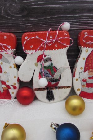 Робота Новорічний сувенір Варежка