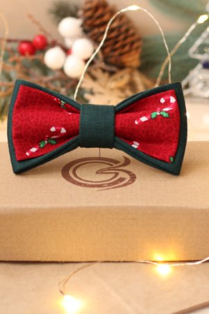 Работа Бабочка новогодняя "Рождественская карамелька"