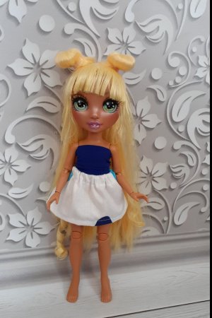 Работа Одежда для кукол RAINBOW. Юбка и топ. Набор, 