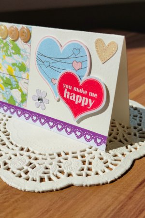 Робота Листівка "Ти робиш мене щасливою"