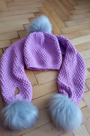 Работа Набор шарф и шарф