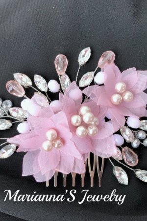 Работа Гребень для волос «Rosy»