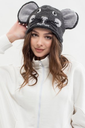 Работа Тепла шапка "Мишеня"