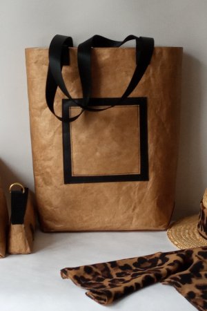 Робота Еко-торба бежева біорозкладна Tyvek DuPont