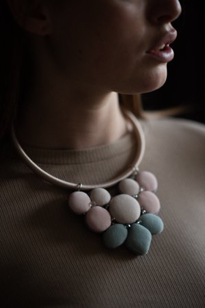 Работа Комплект украшений "Нюд"