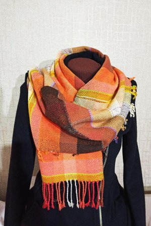 Работа Шарф домотканий 